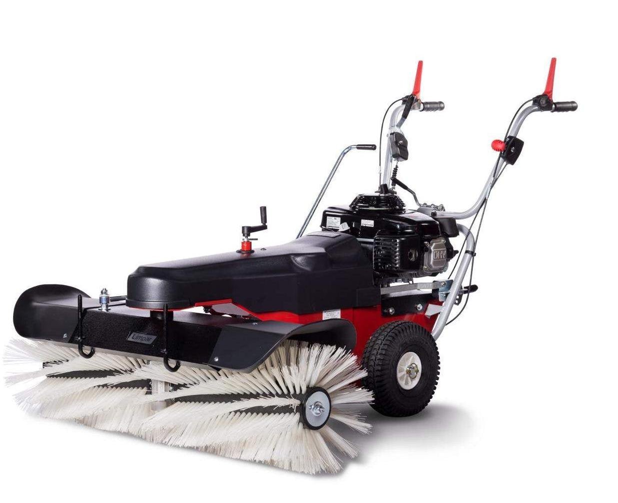 4F Schmutz- und Schneekehrmaschine Limpar 122 B&S E-Start mit Winterkehrbürstensatz