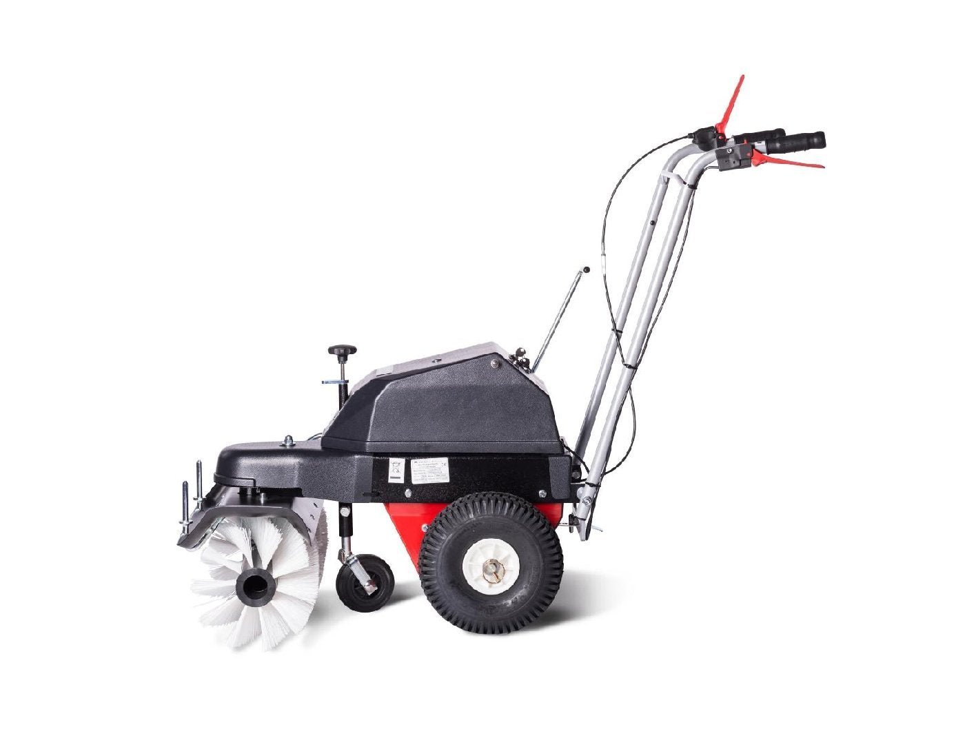 4F Schmutz- und Schneekehrmaschine Limpar Akku 26 mit Winterkehrbürstensatz – Bild 3