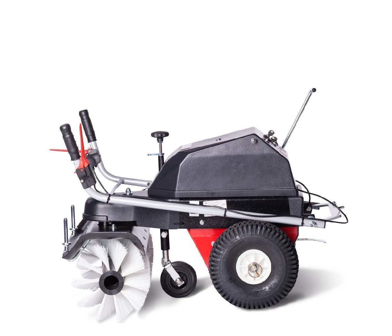 4F Schmutz- und Schneekehrmaschine Limpar Akku 26 mit Winterkehrbürstensatz – Bild 6