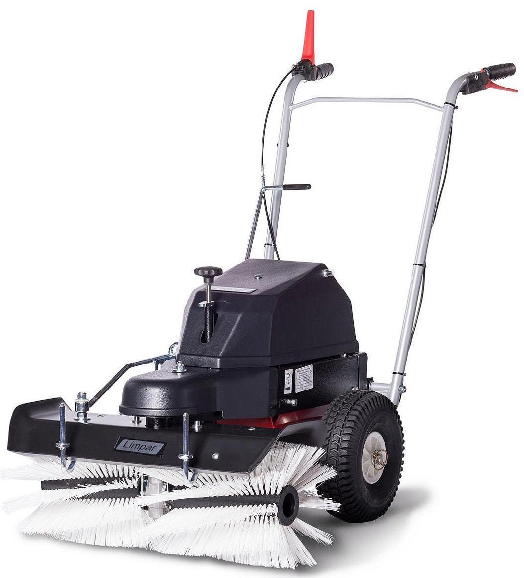 4F Schmutz- und Schneekehrmaschine Limpar Akku 26 mit Winterkehrbürstensatz