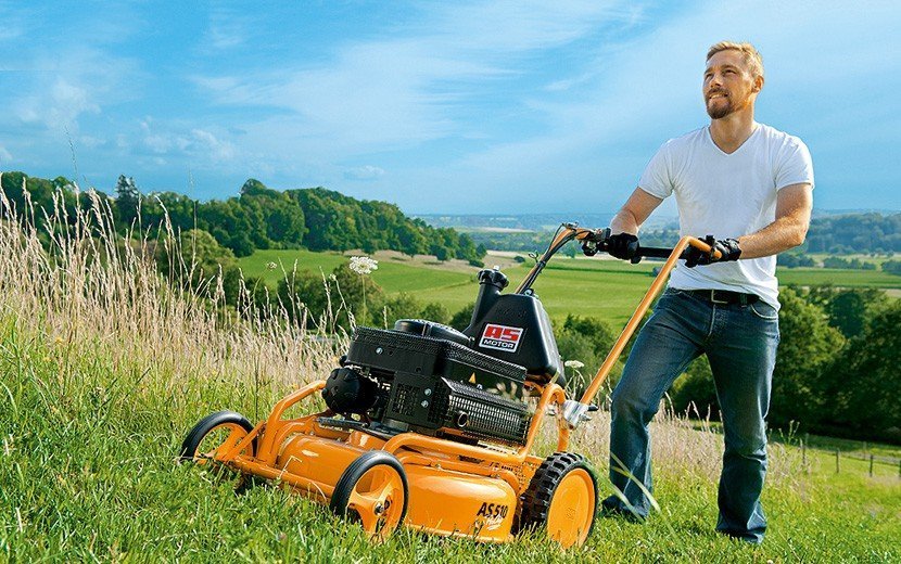 AS-Motor Benzin-Mulchmäher mit Vario-Radantrieb 510 ProClip 2T ES A – Bild 2