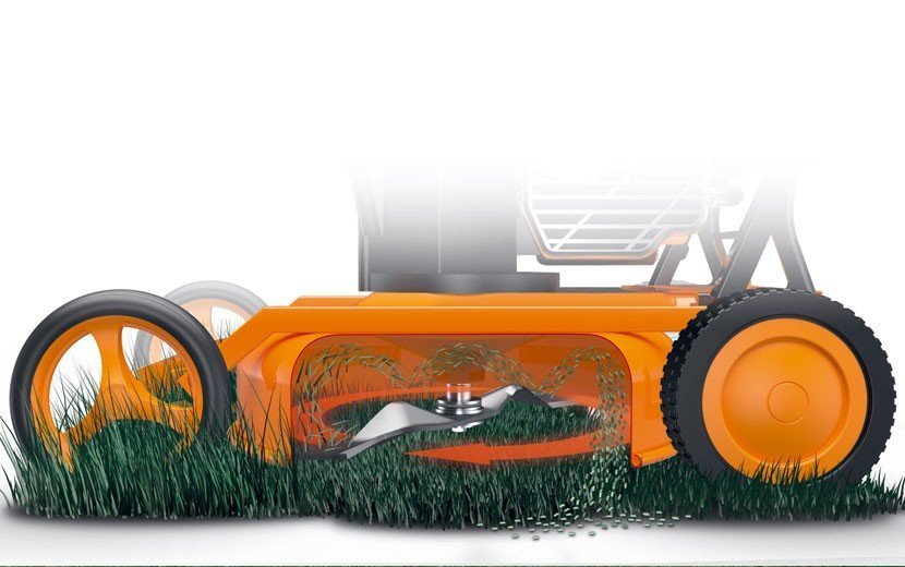 AS-Motor Benzin-Mulchmäher mit Vario-Radantrieb 510 ProClip 2T ES A – Bild 5