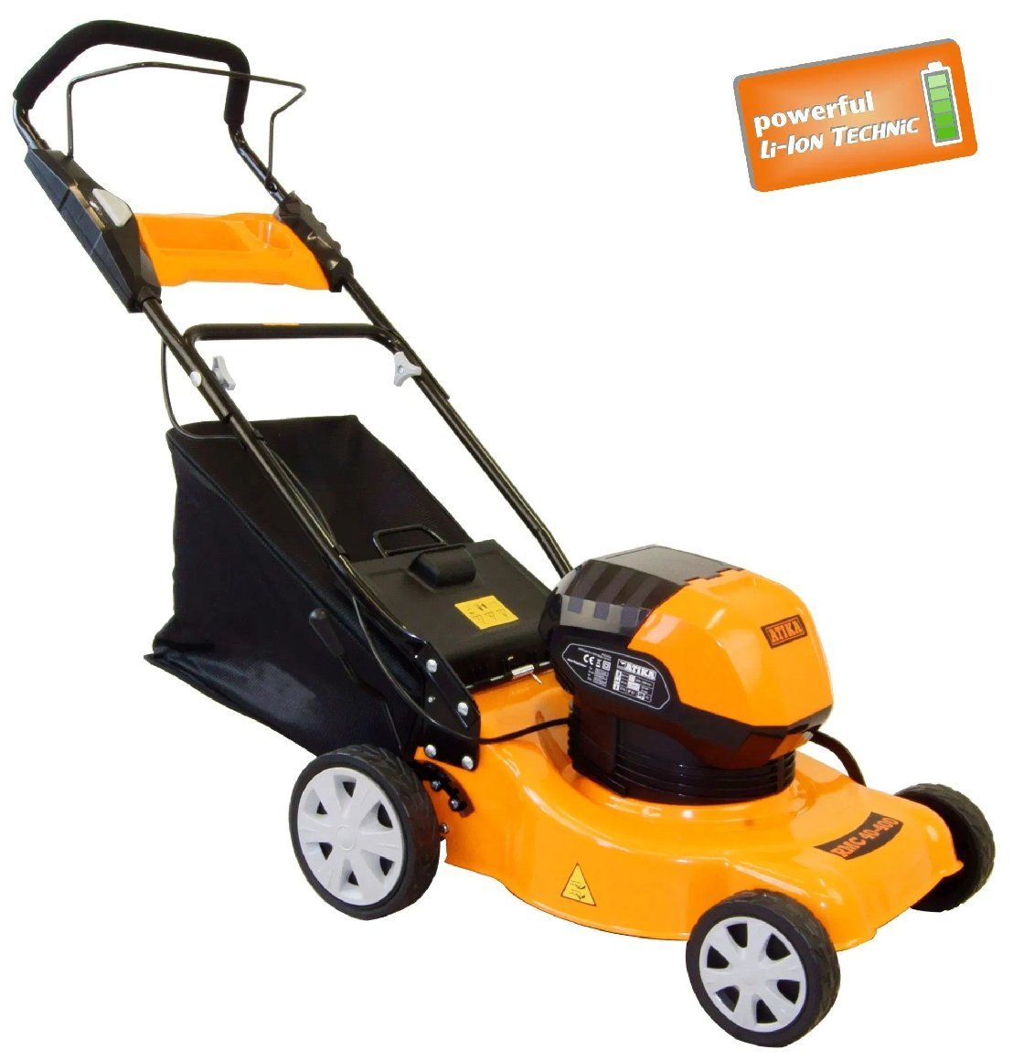 ATIKA Akku-Rasenmäher RMC 40-400 Akku und Ladegerät nicht enthalten