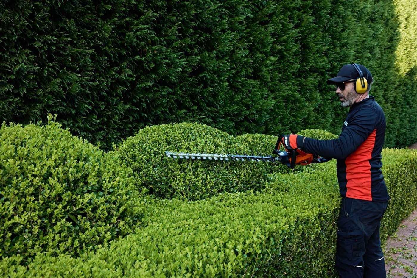 ECHO Akku Heckenschere DHC-2200R Set -inkl. 2x 2,5Ah Akku und Schnellladegerät – Bild 4