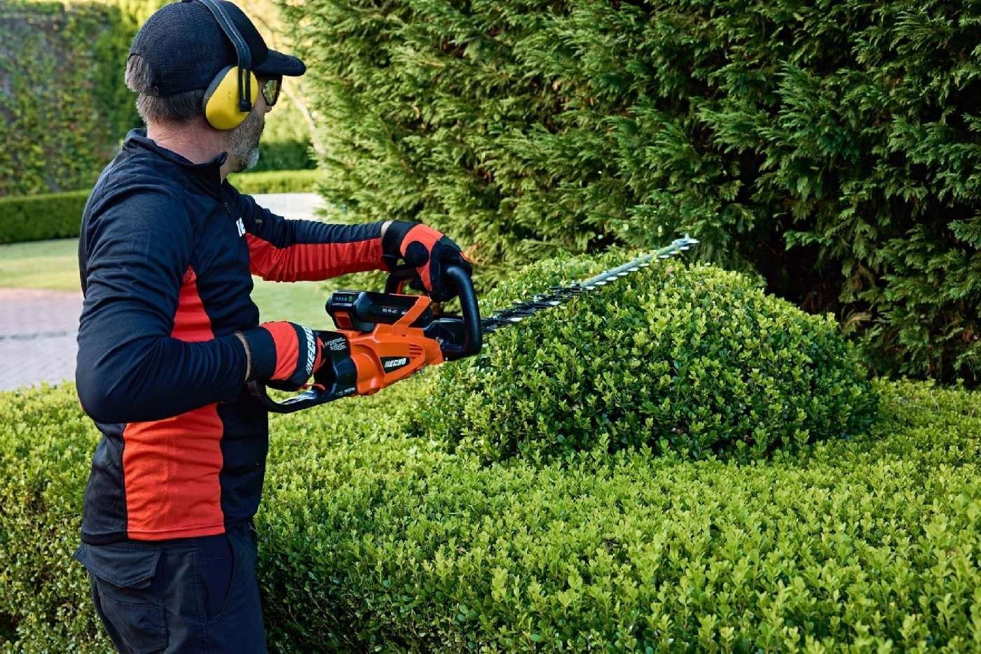 ECHO Akku Heckenschere DHC-2200R Set -inkl. 2x 2,5Ah Akku und Schnellladegerät – Bild 5