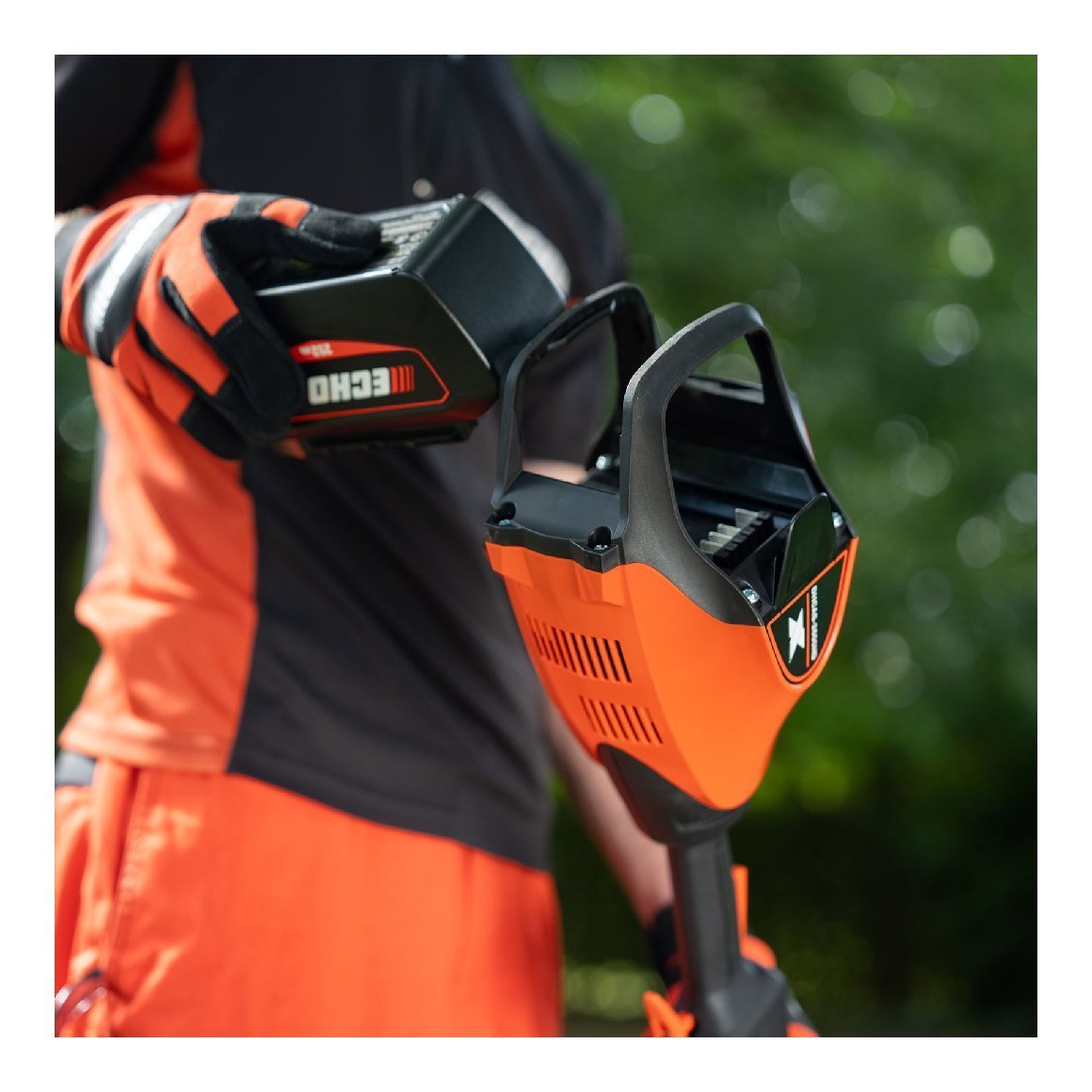 ECHO Akku Stab-Heckenschere DHCA-2600HD Set inkl. 2x 2,5Ah Akku & Schnellladegerät – Bild 7