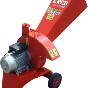 ERCO Elektro-Häcksler-Buschhacker GHX-CH550E mit Schnitzelmesser und Hammerschlegel