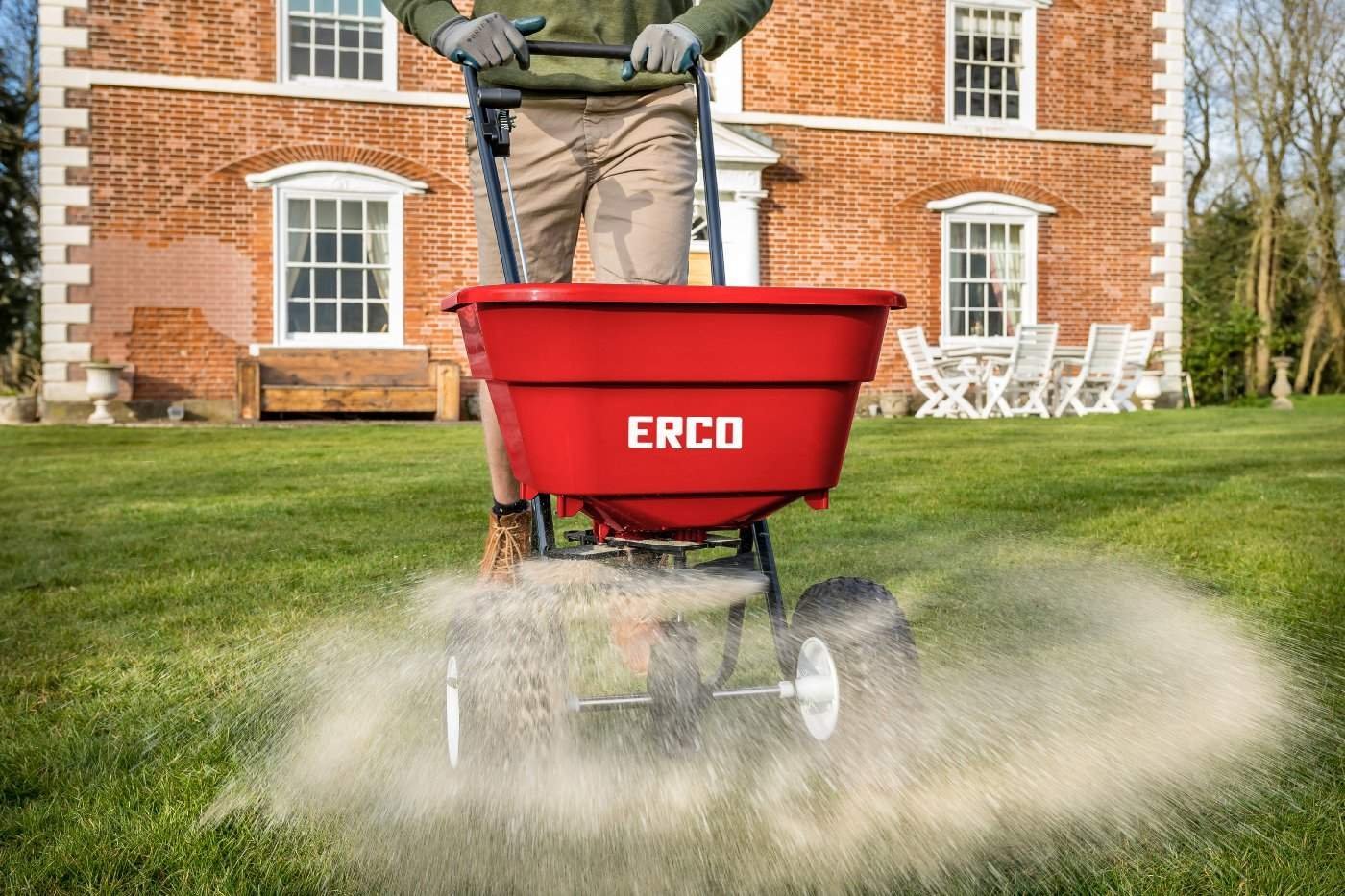 ERCO Handgeführter Schleuderstreuer SP-1210 – Bild 4