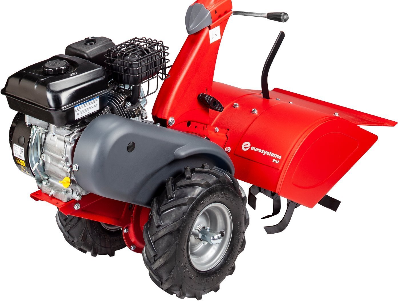 Eurosystems Einachsfräse RTT2 B&S - mit 50 cm Fräse und Radsatz – Bild 4