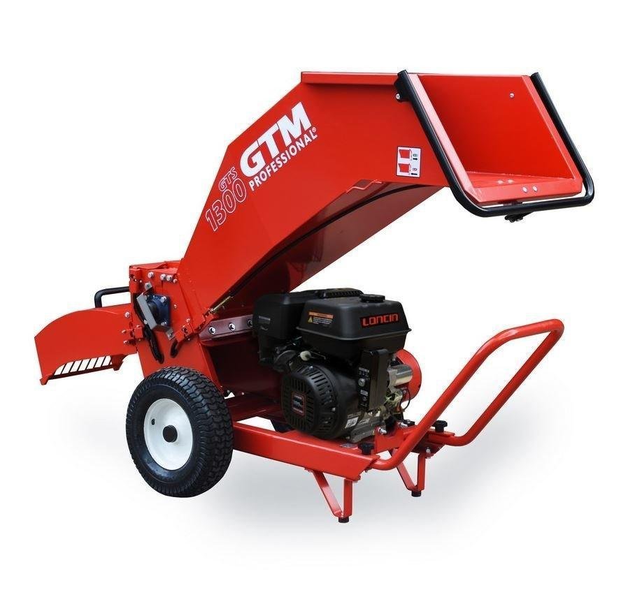 GTM Professional Benzin-Häcksler GTS1300CETO - mit E-Start und drehbarem Auswurf – Bild 2