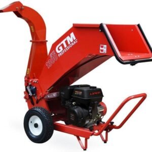 GTM Professional Benzin-Häcksler GTS1300CETO - mit E-Start und drehbarem Auswurf