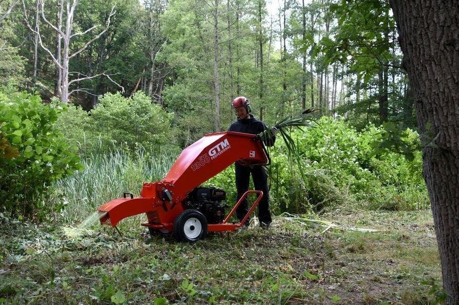 GTM Professional Benzin-Häcksler GTS1300CTO - mit drehbarem Auswurf – Bild 3