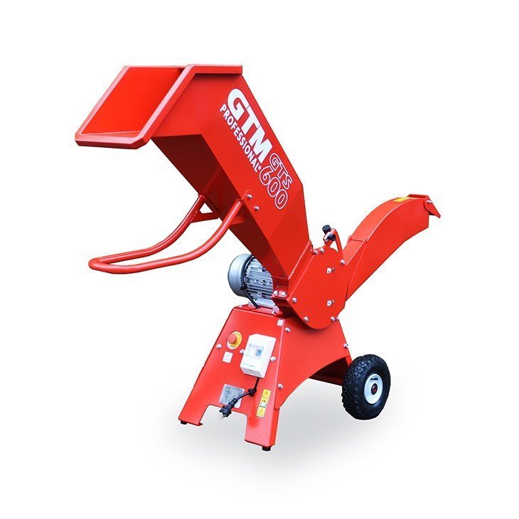 GTM Professional Elektro-Häcksler GTS 600E - mit Rotorschreddersystem – Bild 2