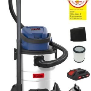 Güde Akku Nass- und Trockensauger NTS 18-201-05 inkl Akku und Ladegerät