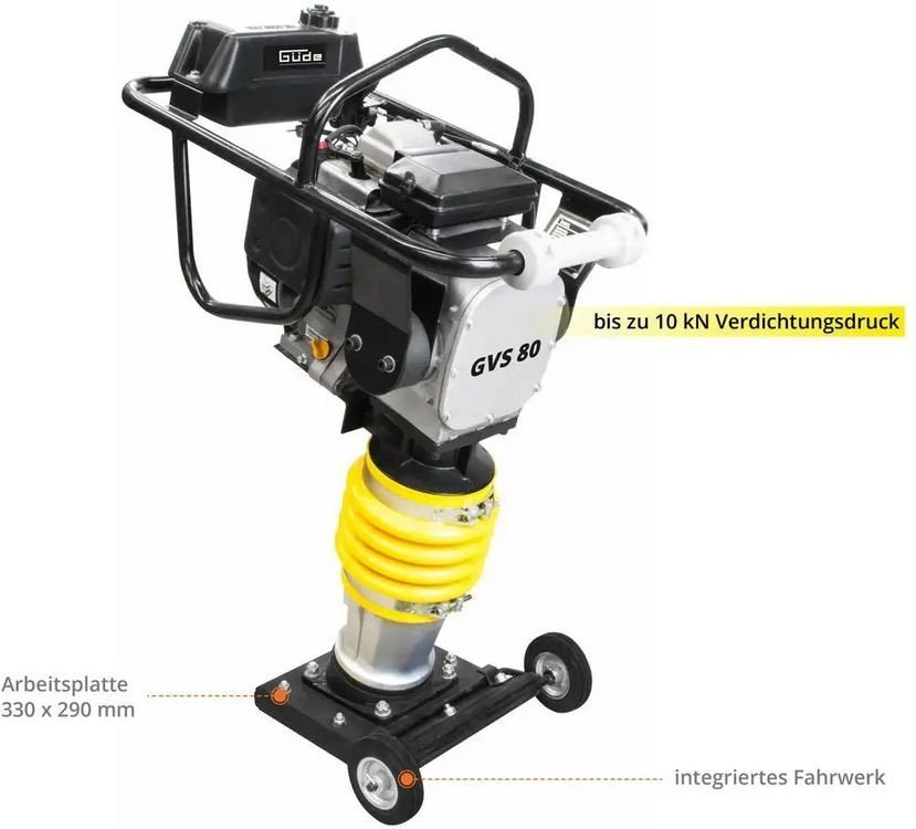 Güde Benzin-Vibrationsstampfer GVS 80 – Bild 2