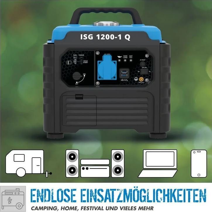 Güde Inverter-Stromerzeuger ISG 1200-1 Q – Bild 3