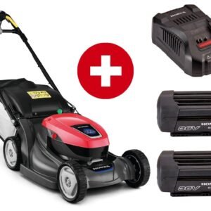 Honda Akku-Rasenmäher HRX 476 XB VE mit 2 x 6Ah Akku und Schnell-Ladegerät