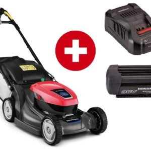 Honda Akku-Rasenmäher HRX 476 XB VE mit 6Ah Akku und Schnell-Ladegerät