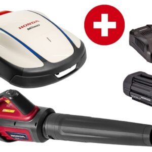 Honda Mähroboter Miimo HRM 1500 live Set Akku-Laubbläser inkl. Laubbläser, Akku und Ladegerät