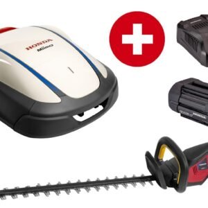 Honda Mähroboter Miimo HRM 4000 live Set Akku-Heckenschere inkl. Heckenschere, Akku und Ladegerät