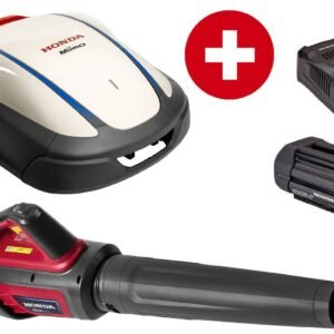 Honda Mähroboter Miimo HRM 4000 live Set Akku-Laubbläser inkl. Laubbläser, Akku und Ladegerät