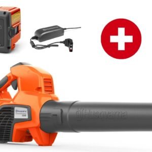 Husqvarna Akku-Blasgerät 120iB mit Akku BLi20 + Ladegerät QC80