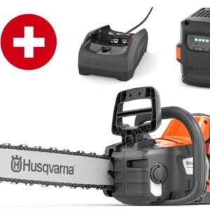 Husqvarna Akku-Motorsäge 240i mit Akku B140 und Ladegerät C80