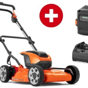 Husqvarna Akku-Mulchmäher LB 144i mit Akku B140 und Ladegerät C80