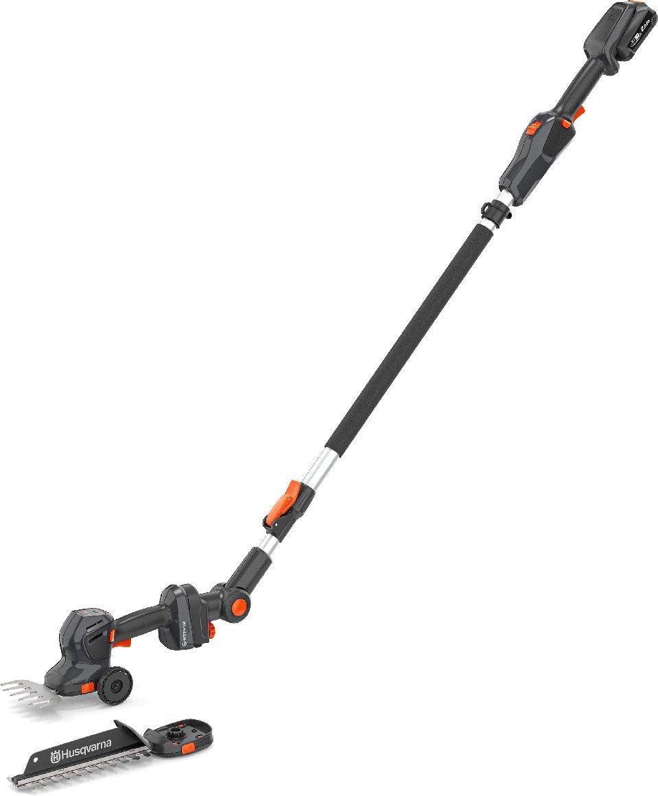 Husqvarna Aspire Akku 2-in-1 Gras- und Strauchschere SE20-P4A mit Stab ohne Akku und Ladegerät