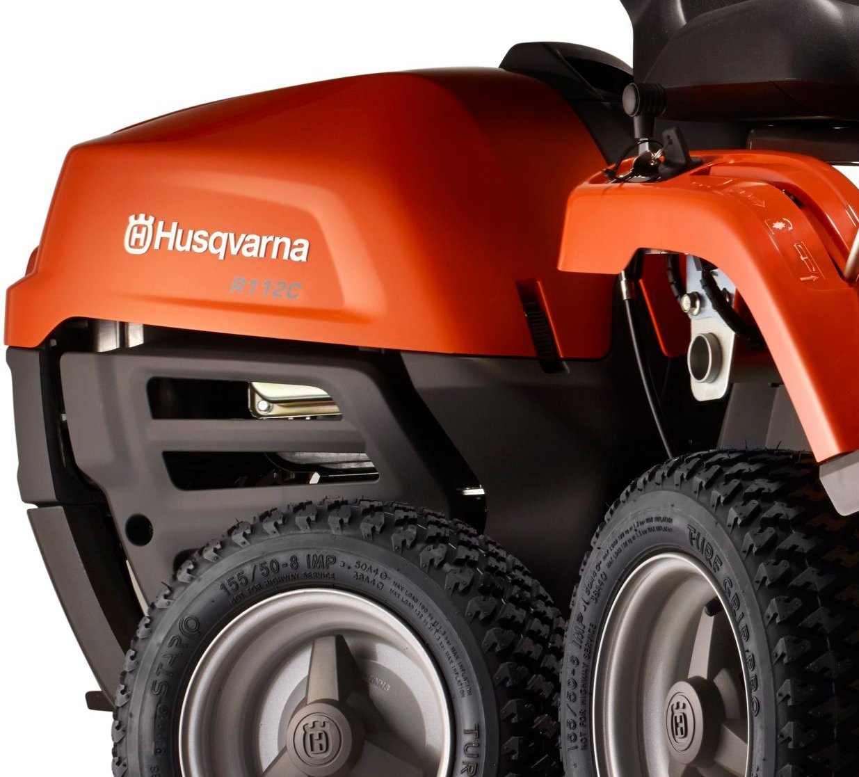 Husqvarna Frontmäher R 112C mit Mähdeck Combi 85 – Bild 4