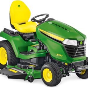 John Deere Rasentraktor X590 mit 137 cm Accel Deep Mähwerk
