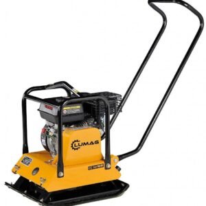 Lumag Benzin-Rüttelplatte RP 1100 PRO inkl. Gummimatte und Fahrwerk
