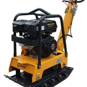 Lumag Benzin-Rüttelplatte RP 160 HPC inkl. Gummimatte u. Fahrwerk