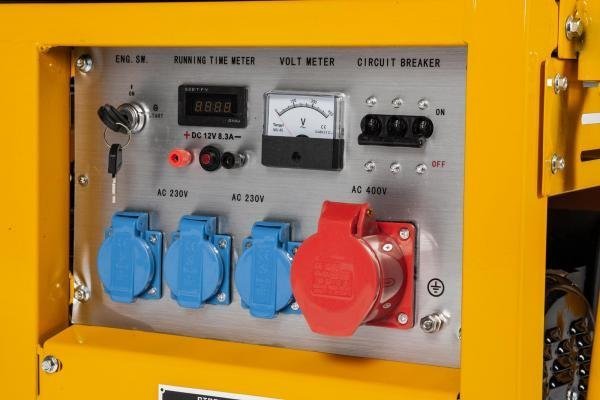 Lumag Benzin-Stromerzeuger G8E mit E-Start Benzin-Synchron-Generator mit 100% Kupferwicklung – Bild 3