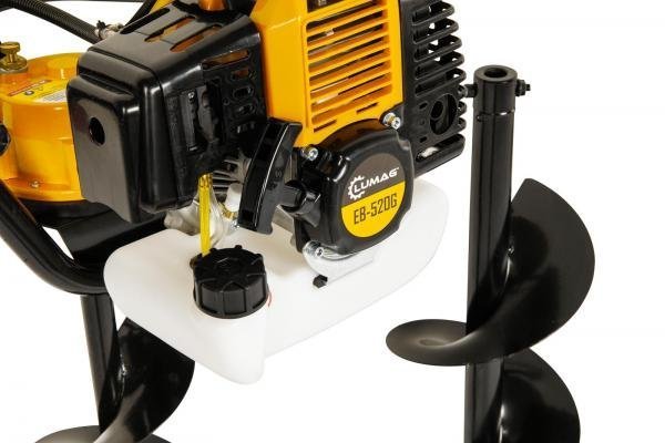 Lumag Erdbohrer EB 520G SET inkl. 3 Bohraufsätze – Bild 3