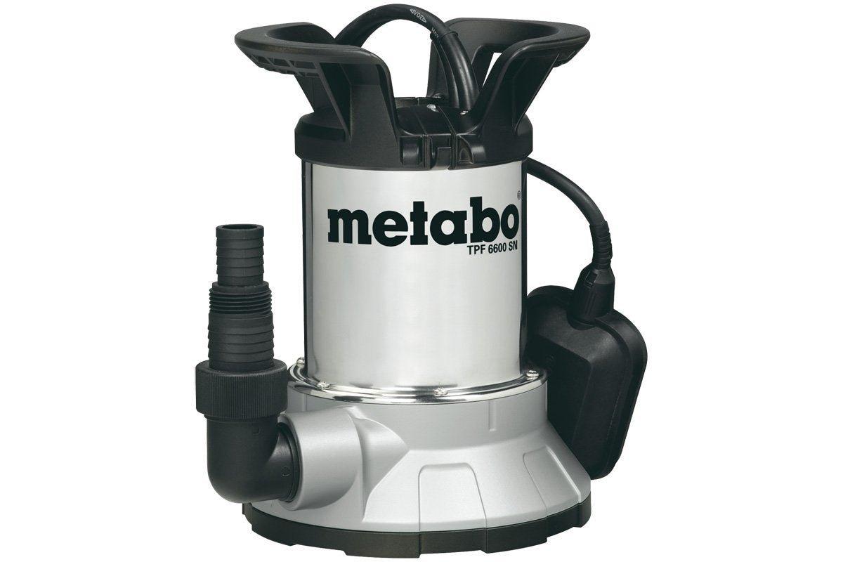 Metabo Flachsaugende Klarwasser-Tauchpumpe TPF 6600 SN