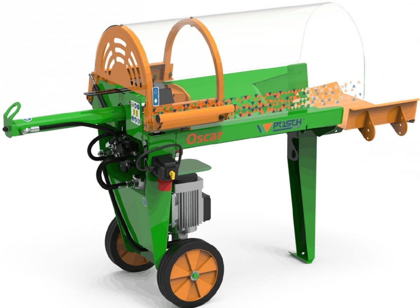 POSCH Elektro-Holzspalter liegend Oscar E3-230-R