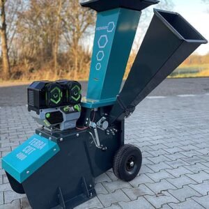 Remarc Akku-Häcksler Terra Cut 4000 BE mit 2 x EGO Akku BA6720T und EGO Schnell-Ladegerät Pro E CH7000E