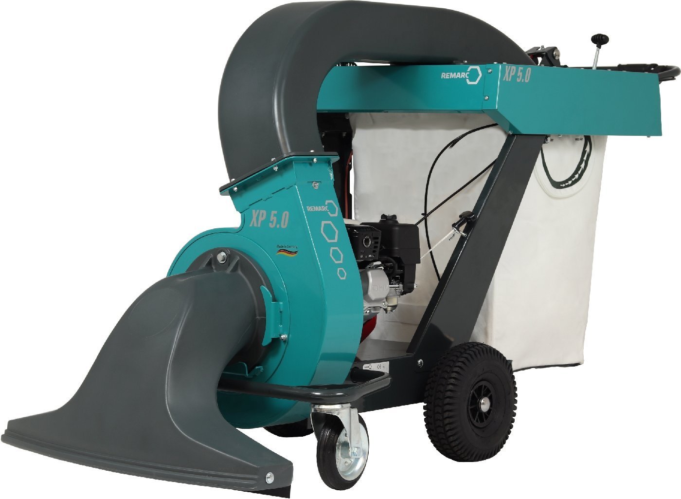 Remarc Laub- und Abfallsauger LS XP 5.0 - Fangsack Blitzentleerung - inkl. Fangsack