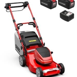 Sabo Akku-Rasenmäher 47-Accu VARIO mit 2 x 8 Ah Akku und Schnellladegerät