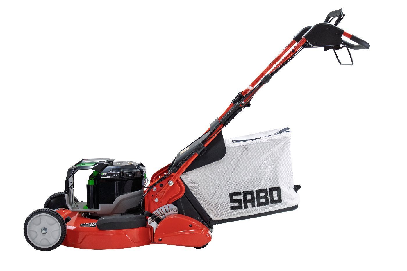 Sabo Profi-Akku-Rasenmäher mit Walze und Radantrieb 54-E R Vario – Bild 3