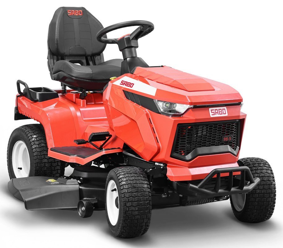 Sabo Rasentraktor 98-S Seitenauswurf Die neue Generation des Mähens