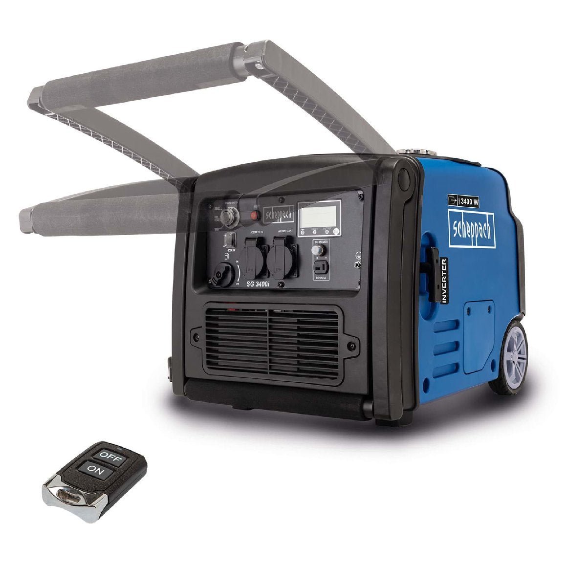 Scheppach Benzin-Stromerzeuger/-Inverter SG3400i – Bild 4