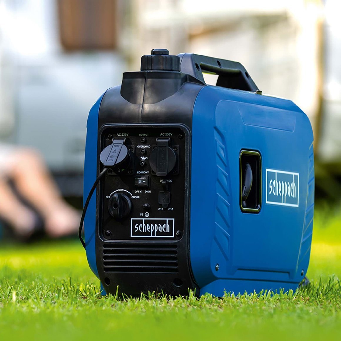 Scheppach Benzin-Stromerzeuger SG2500i Inverter – Bild 3