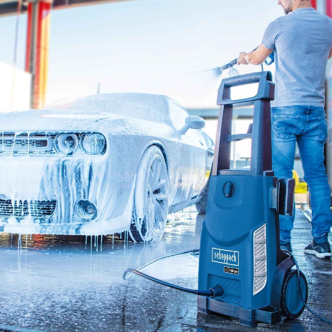 Scheppach Elektro-Hochdruckreiniger HCE2400 – Bild 2