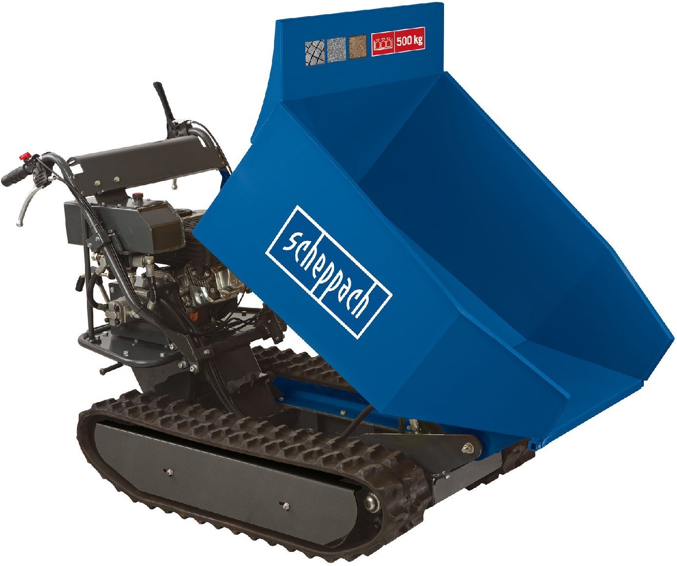 Scheppach Motorisierter Mini Raupendumper DP 5000 – Bild 2