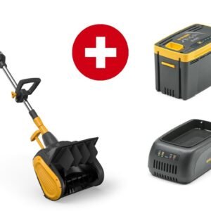 Stiga Akku Schneefräse ST 300e Kit - mit 2 Ah Akku und Ladegerät