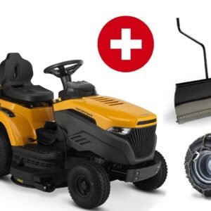 Stiga Rasentraktor Estate 598 W Special HONDA - Winterpaket mit Schneeschild und Schneeketten
