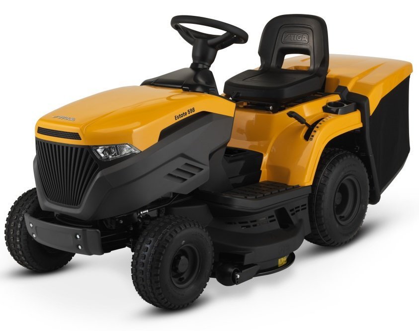 Stiga Rasentraktor Estate 598 - Winterpaket mit Schneeschild und Schneeketten – Bild 2