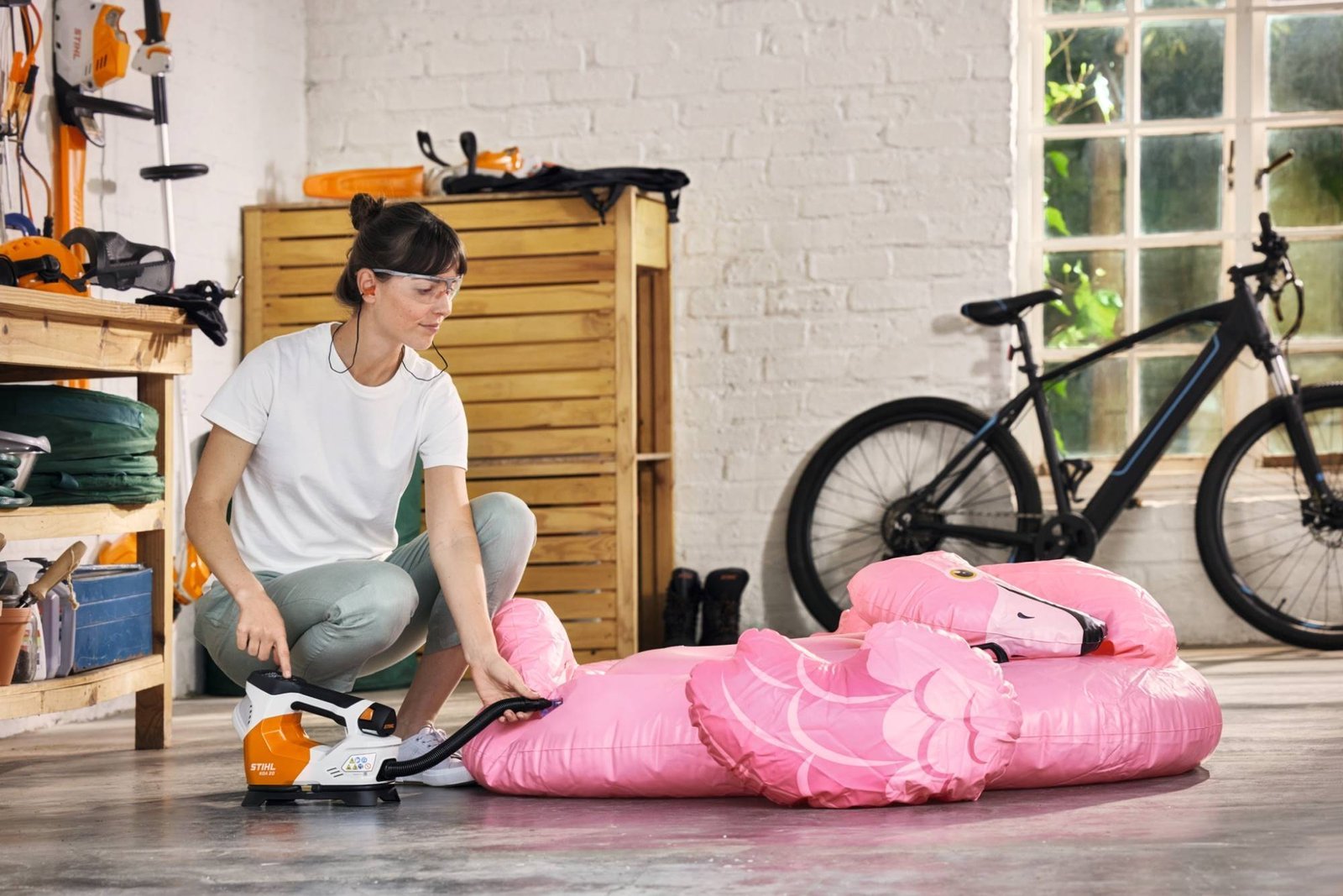 STIHL Akku-Kompressor Set KOA 20, mit Akku AS 2 und Ladegerät AL 1 – Bild 6